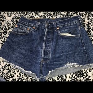 Levi’s denim shorts